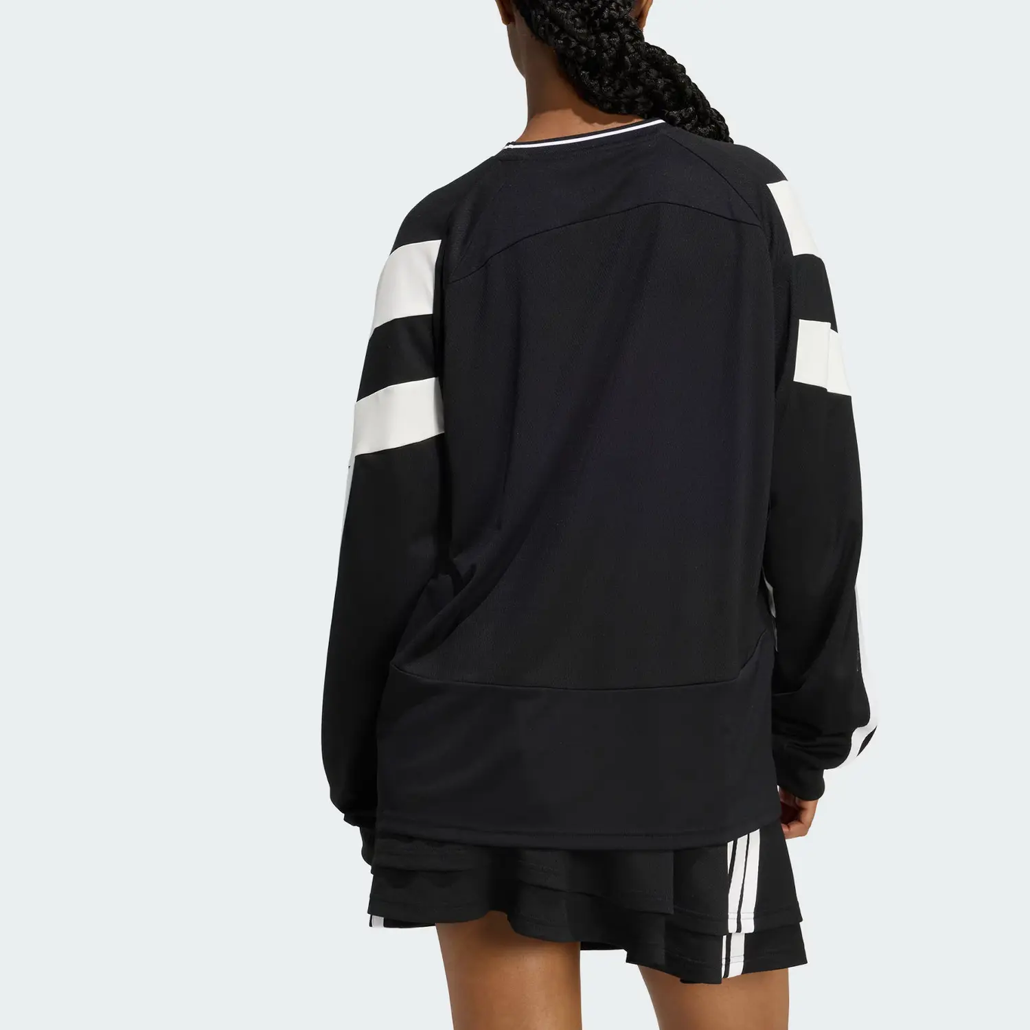Adidas Футболка Women's Black/Jade White Crew Neck Moderate — фото 3