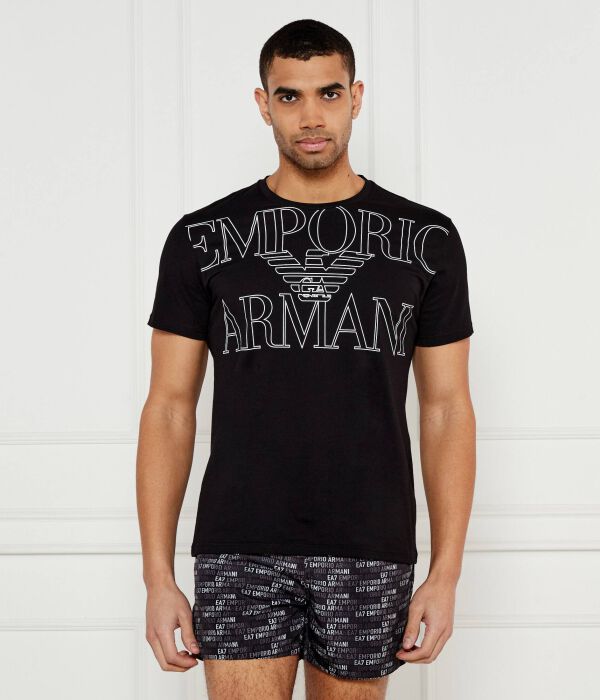 

Футболки Regular fit Emporio Armani, черный