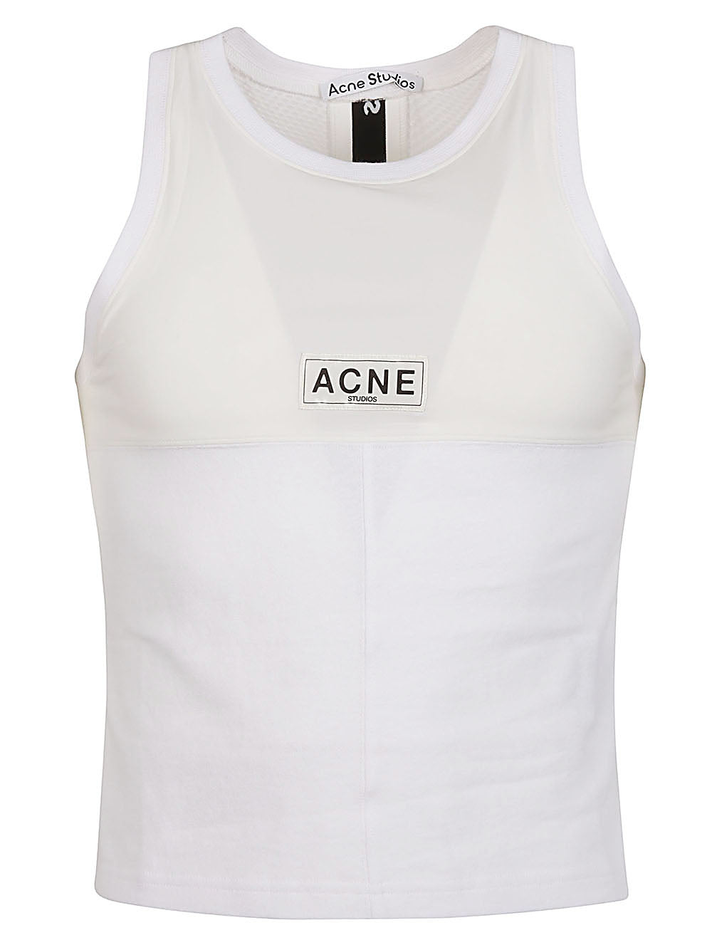 

Мужской топ Acne Studios, белый