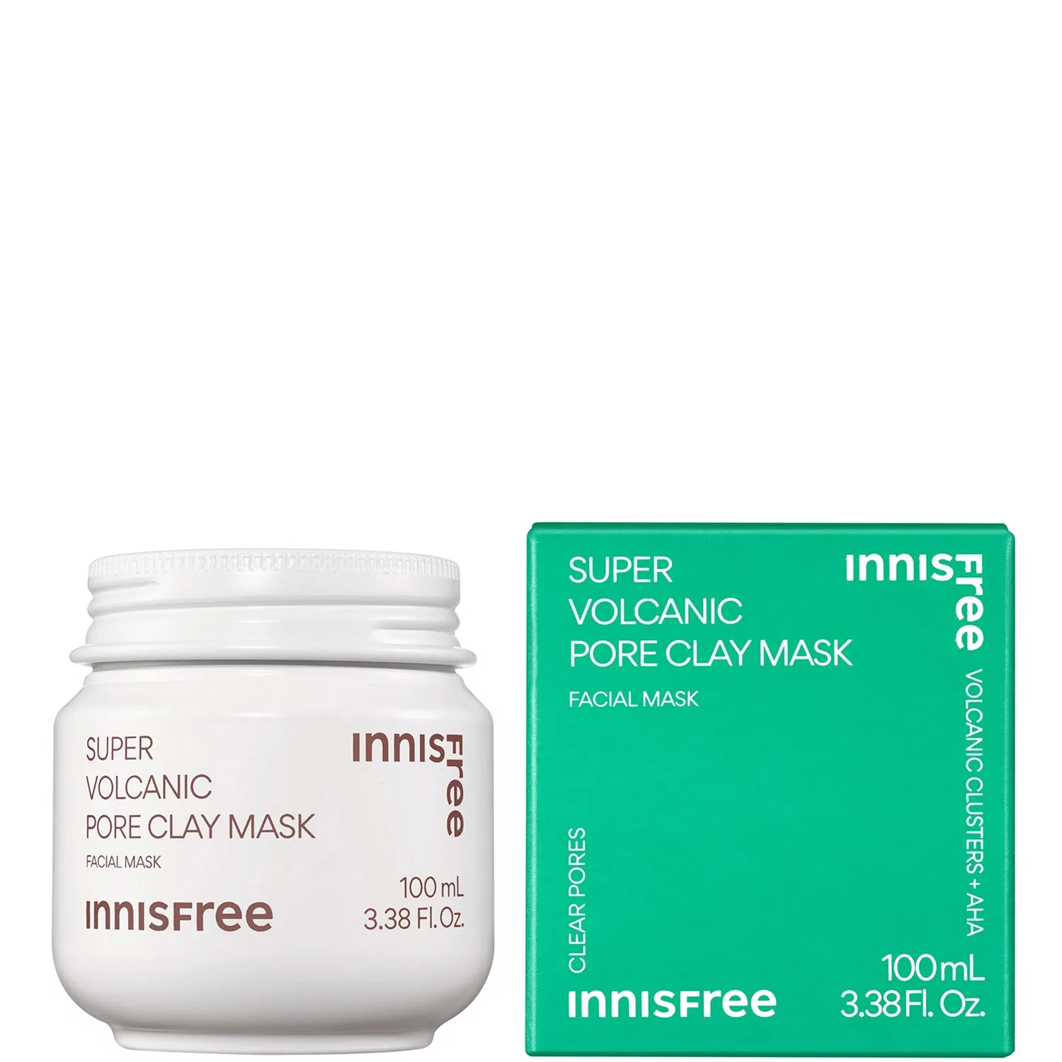 Маска для лица Innisfree — Супер-Вулканическая глиняная для пор, 100 г — фото 2