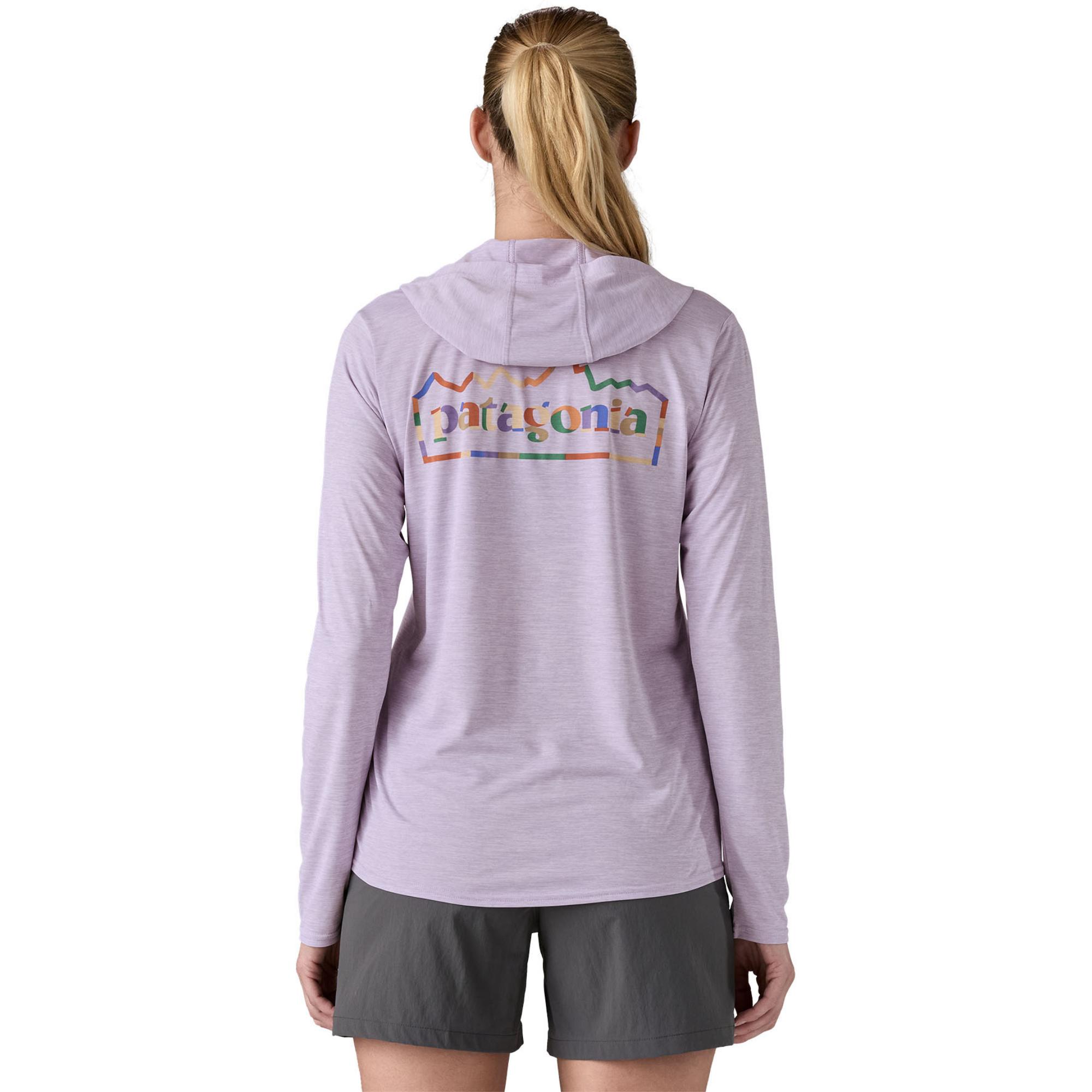 

Женская толстовка Capilene Cool Daily с графическим принтом Patagonia, Unity Fitz/Foxglove Purple