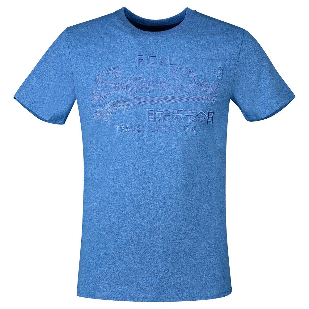 

Футболка Superdry Vintage Logo Tonal Embroidered, синий