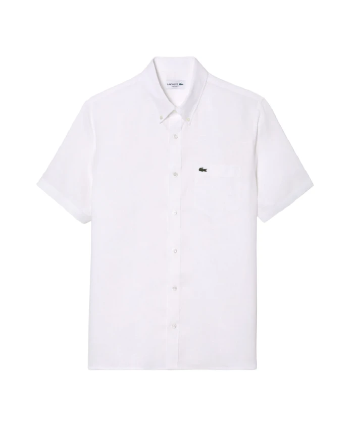 

Льняная рубашка S Lacoste, белый