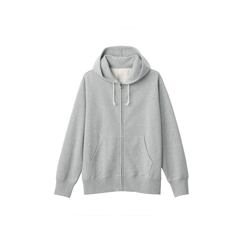 

Толстовка мужская Muji на молнии, черный