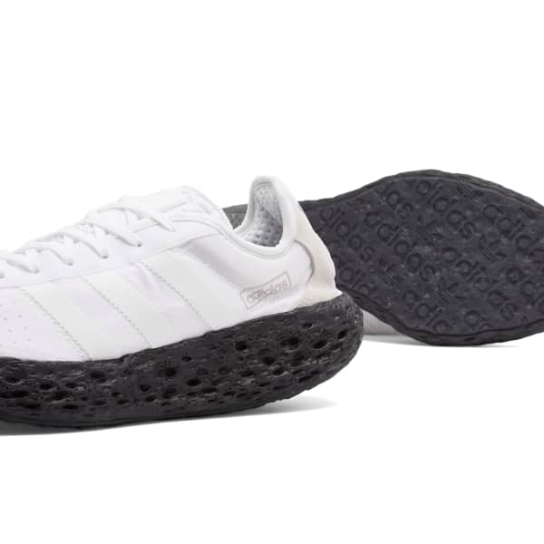 Кроссовки Zponge Adidas, белый & matte серебро — фото 3