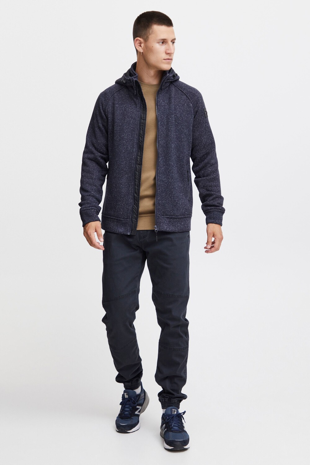 

Куртка INDICODE Fleecejacke IDChillingworth, синий