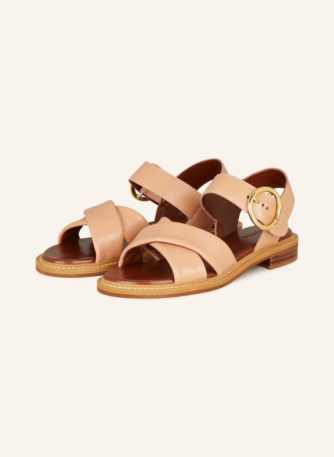 

Сандалии лина SEE BY CHLOÉ, цвет 348 nude