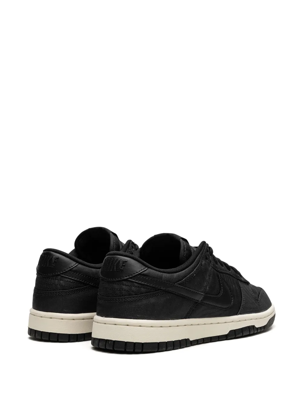 Кроссовки Dunk Low Retro PRM Black Canvas Nike, черный — фото 3