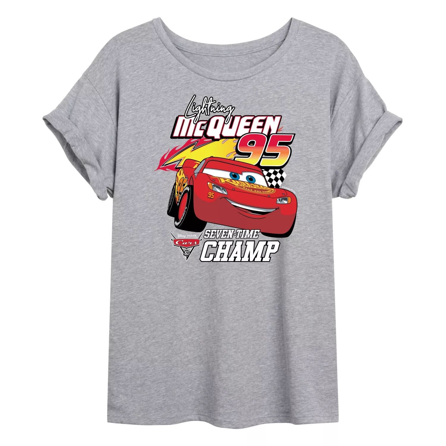 

Футболка с струящимся рисунком McQueen Disney/Pixar's Cars Juniors' McQueen Disney