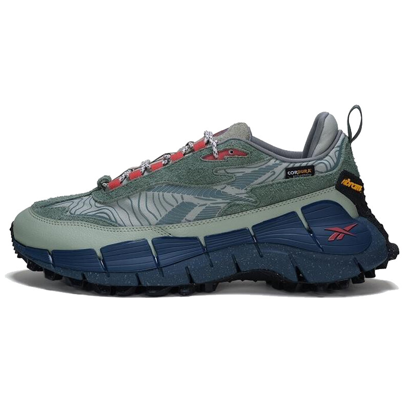 

Кроссовки Reebok Zig Kinetica 2.5 Edge 'Vintage Green Astro Dust', зеленый