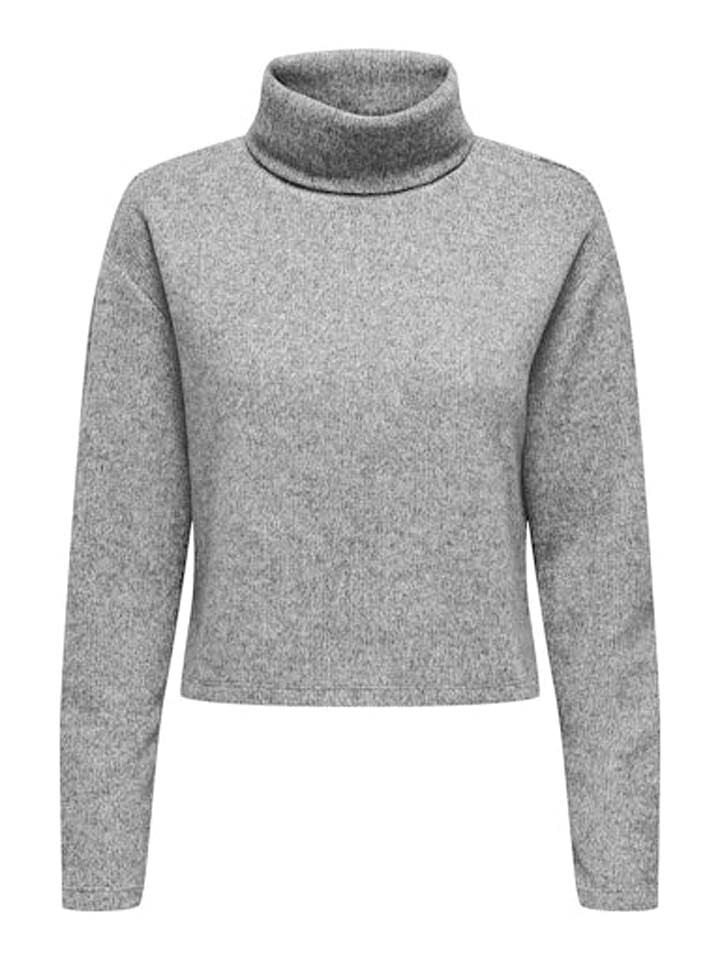 

Пуловер ONLY Rollkragenpullover, серый