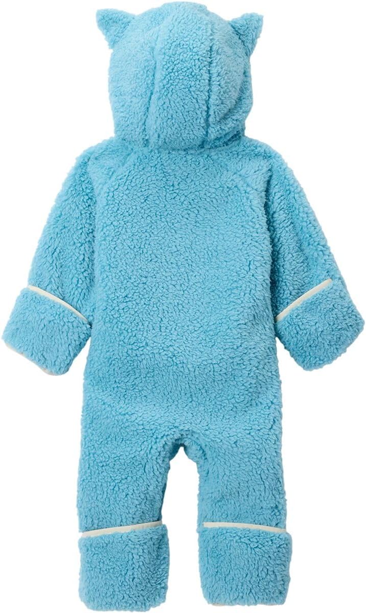Columbia Unisex Baby Foxy Baby Sherpa Bunting, Vintage Blue/Chalk — фото 2