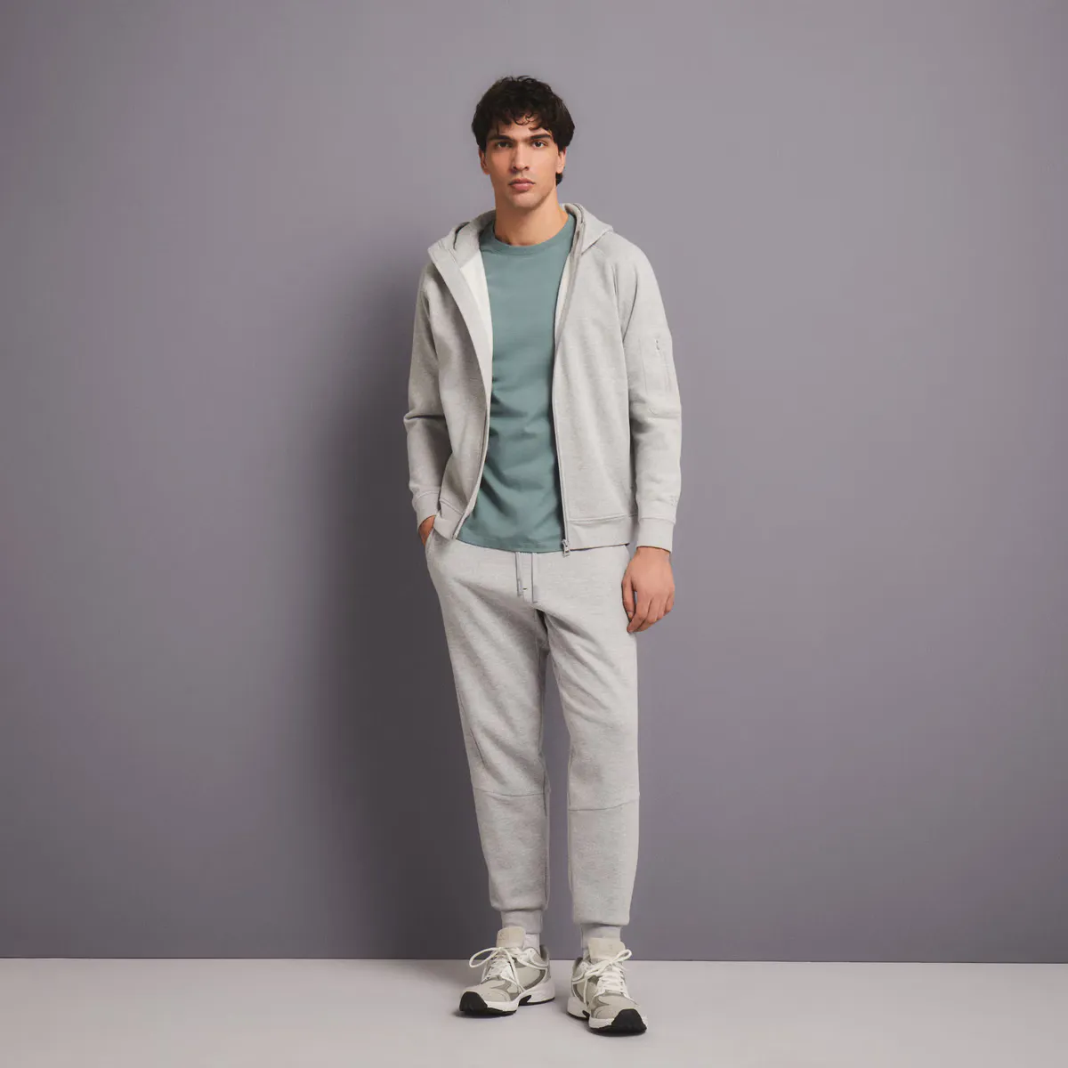 

Мужские Boomerang Sportcasual Длинные брюки, светло-серый