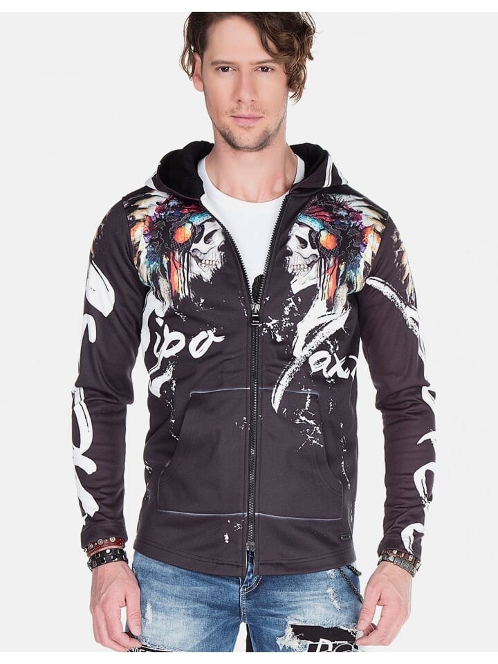 

Спортивная куртка Cipo & Baxx Sweatshirts, черный