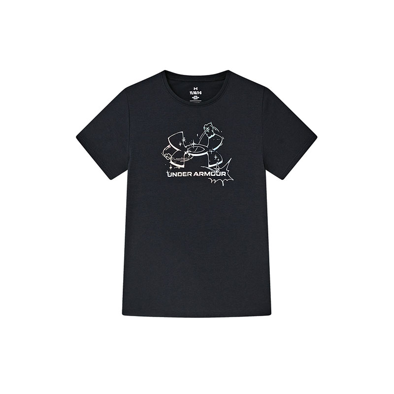 

Under Armour Футболка черная для подростков, Черный, Under Armour Футболка черная для подростков