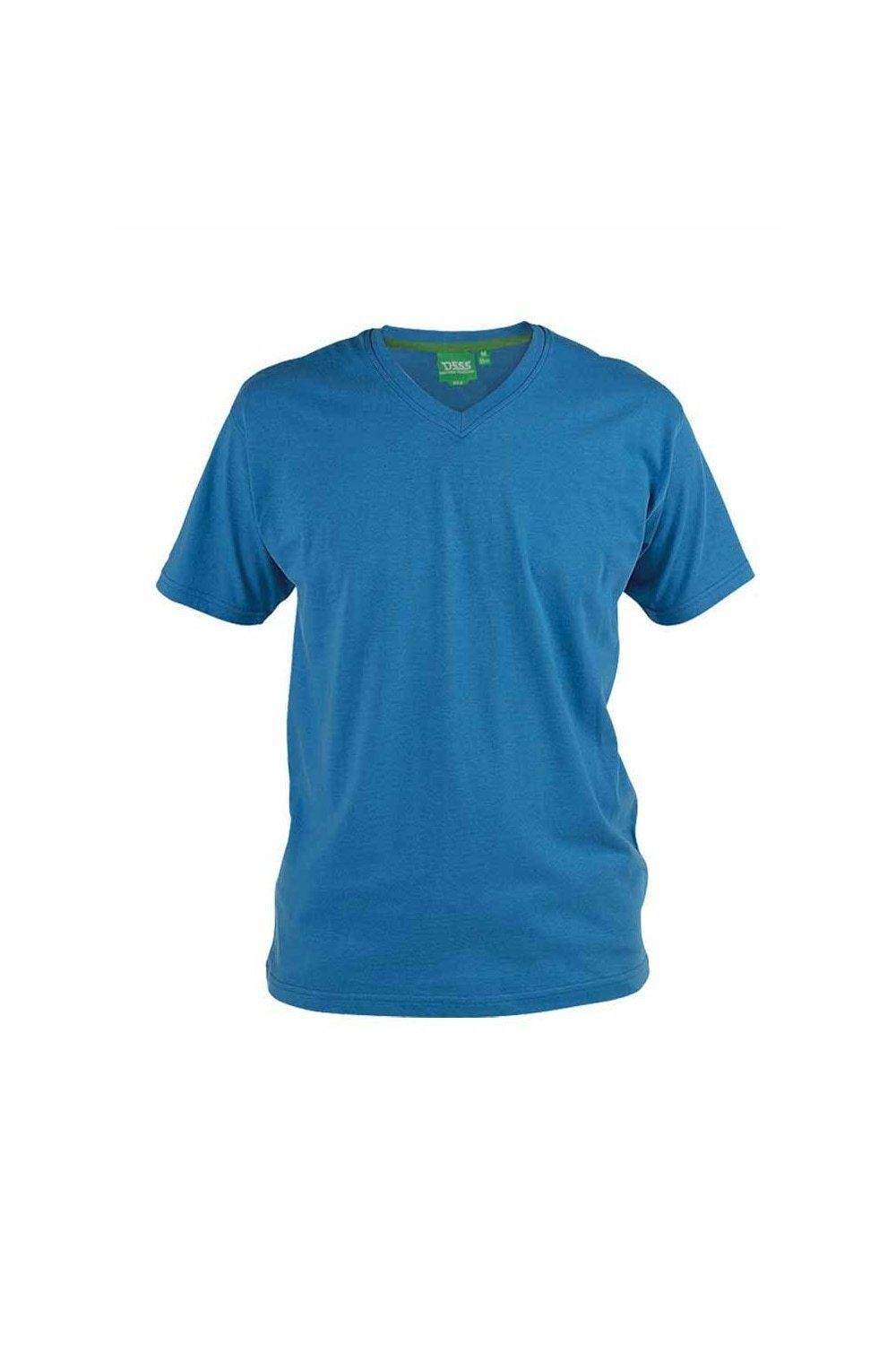 

Футболка с V-образным вырезом D555 Signature-2 Duke Clothing, синий