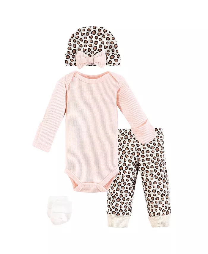 

Подарочный набор для девочки Hudson Birthday, черно-розовый, 12-18 месяцев Hudson Baby, мультиколор