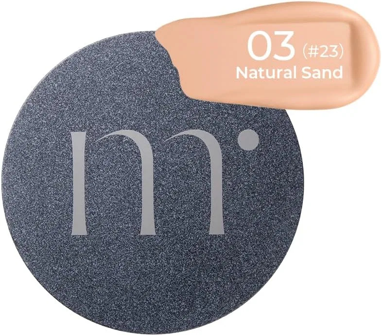 Тональное средство Molvany Glow Sleek Cushion 15 г + 15 г рефилл, оттенок Natural Sand №23 — фото 2