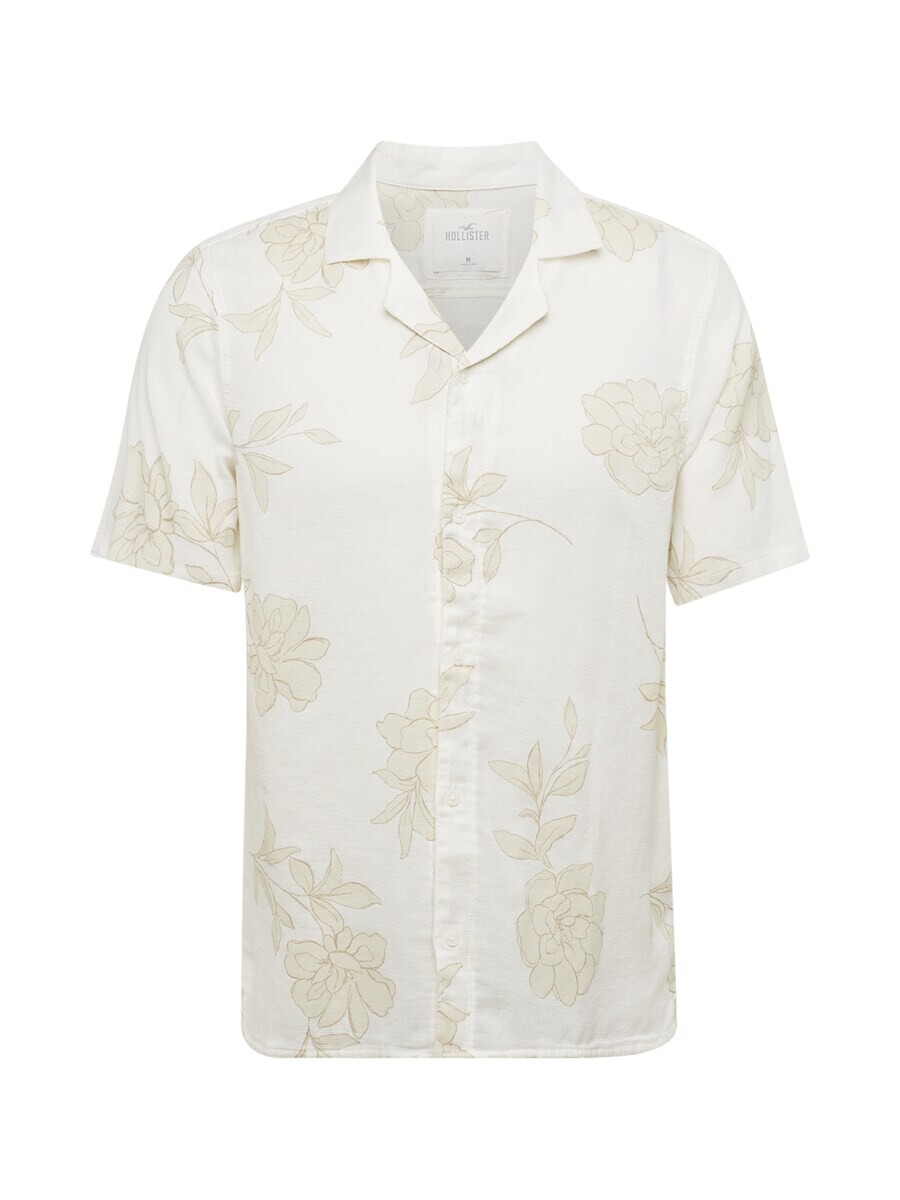 

Повседневная рубашка HOLLISTER Regular fit Button Up Shirt, белый