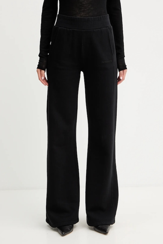 

Хлопковые спортивные штаны Patrizia Pepe, черный
