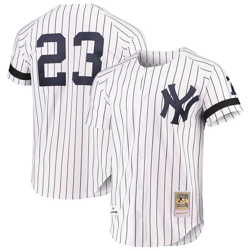 

Аутентичное джерси Don Mattingly New York Yankees Mitchell & Ness Cooperstown Collection — белое, цвет Ynk White