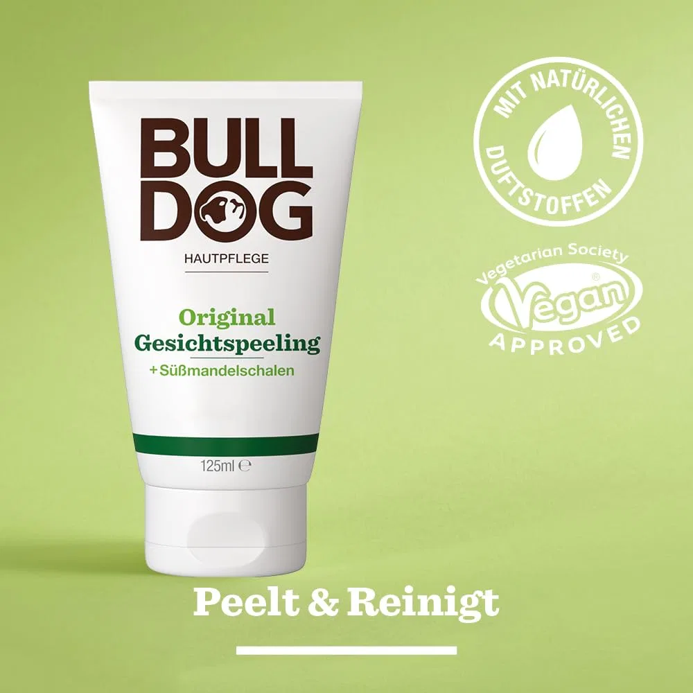 Мужской скраб для лица BULLDOG Original Exfoliating, 125 мл Bulldog, Not Applicable — фото 2