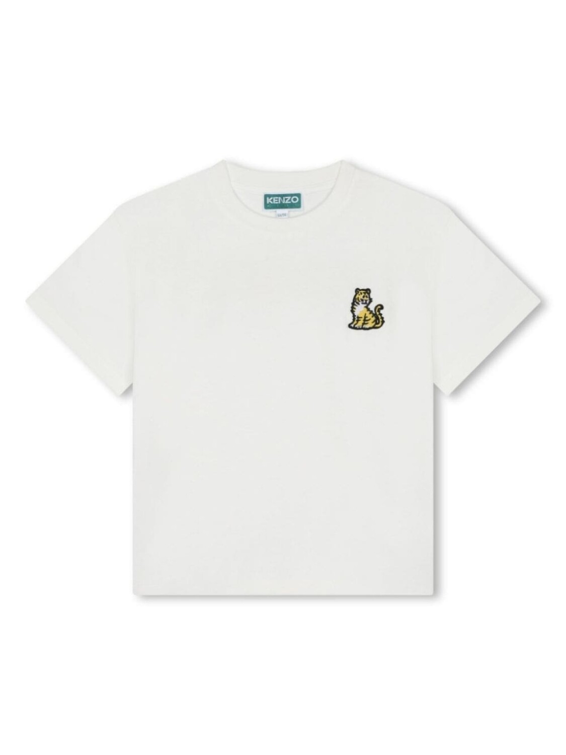 

Kenzo Kids футболка с аппликацией, белый
