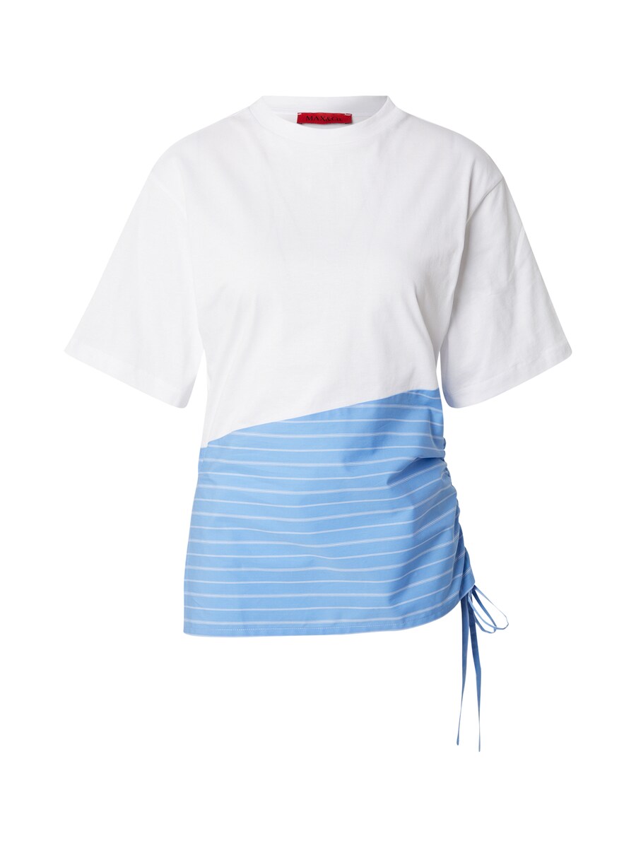 

Рубашка MAX&Co. BREST, цвет Sky blue/Light blue