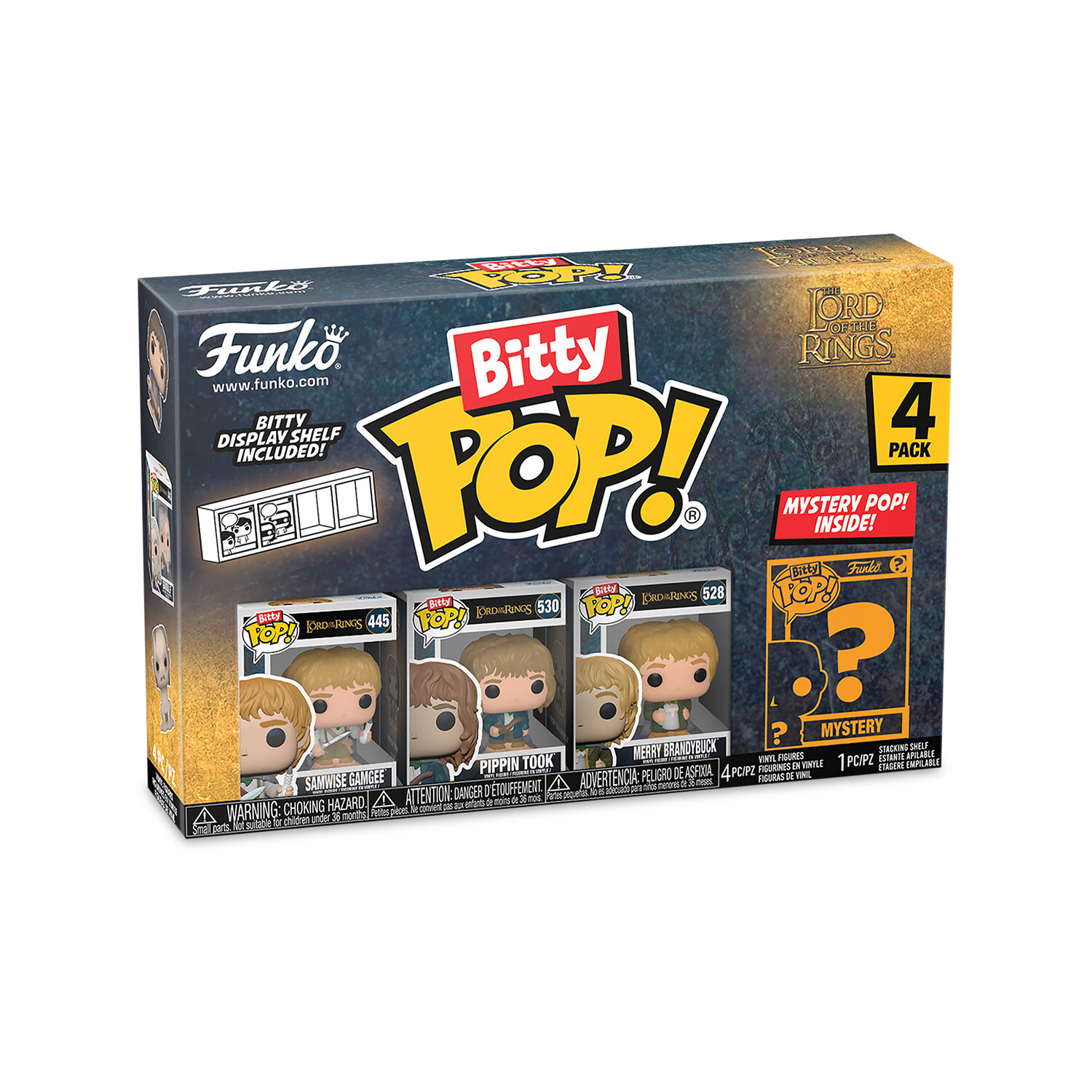 

Властелин колец - Набор из 4 фигурок Funko Bitty Pop, серия 3