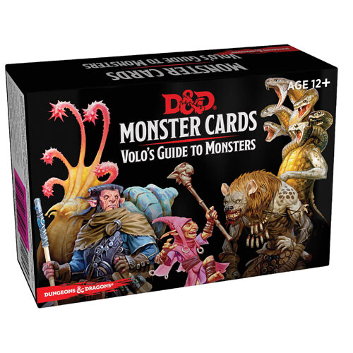 

Настольная игра D&D Volo’S Guide To Monsters Cards Gale Force Nine