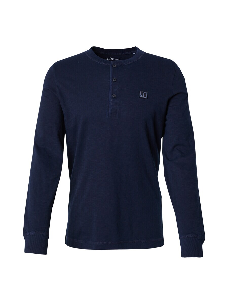 

Лонгслив s.Oliver Shirt, темно-синий