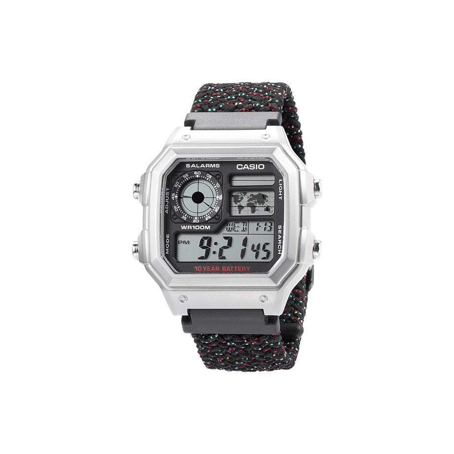 

CASIO Часы Unisex Silver Watch, Midnight Starry