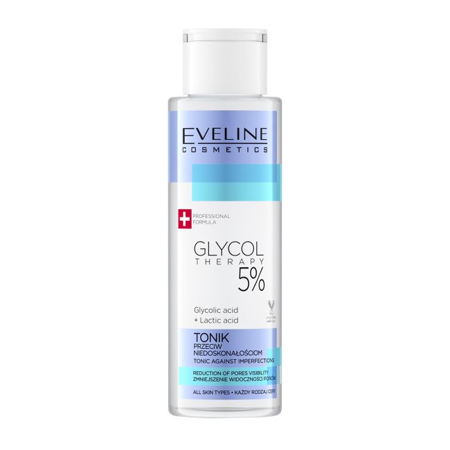 

Тоник для лица Glycol therapy 5% Eveline, 110 мл