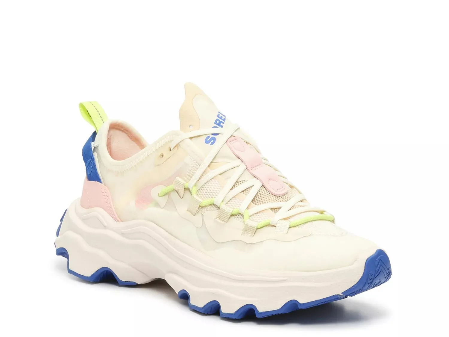 Кроссовки SOREL Kinetic Breakthru Tech — женские, белые/королевские синие/румяна
