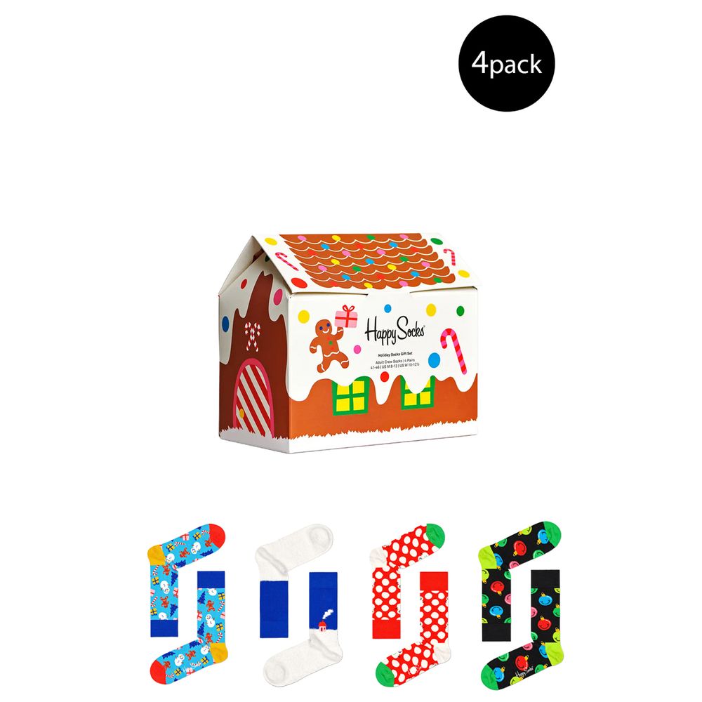 

Красный хлопковый носок Happy Socks