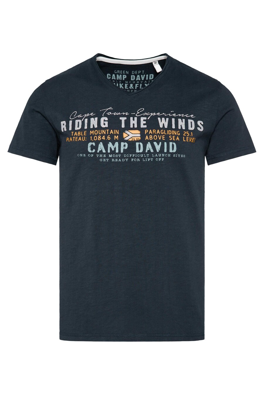 

Рубашка CAMP DAVID, цвет Navy/Sky blue