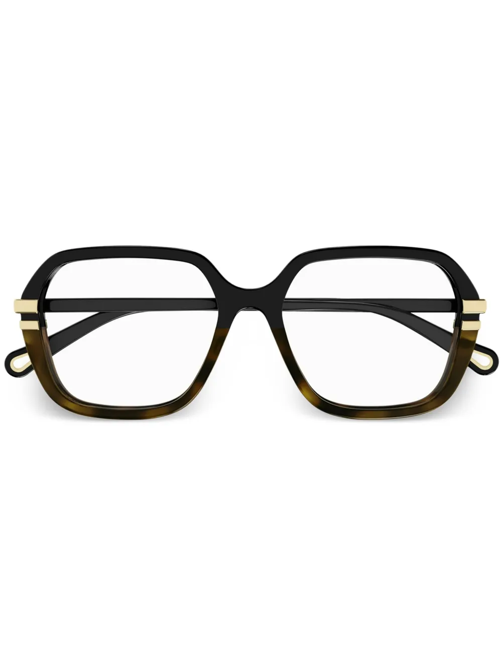 

Очки с логотипом Chloé Eyewear, черный