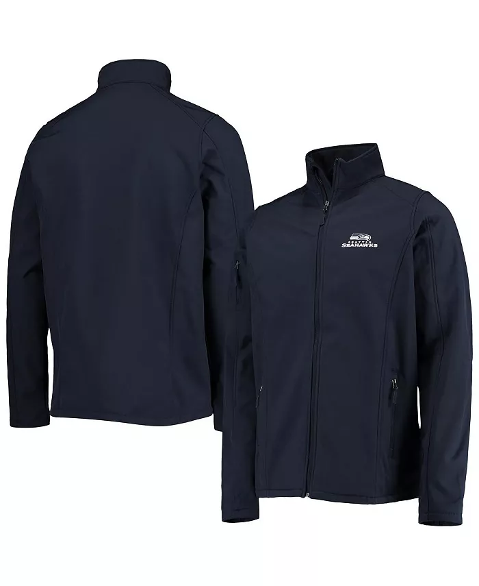 

Мужская утепленная куртка на молнии Seattle Seahawks цвета College Navy, больших размеров, Sonoma Softshell Dunbrooke