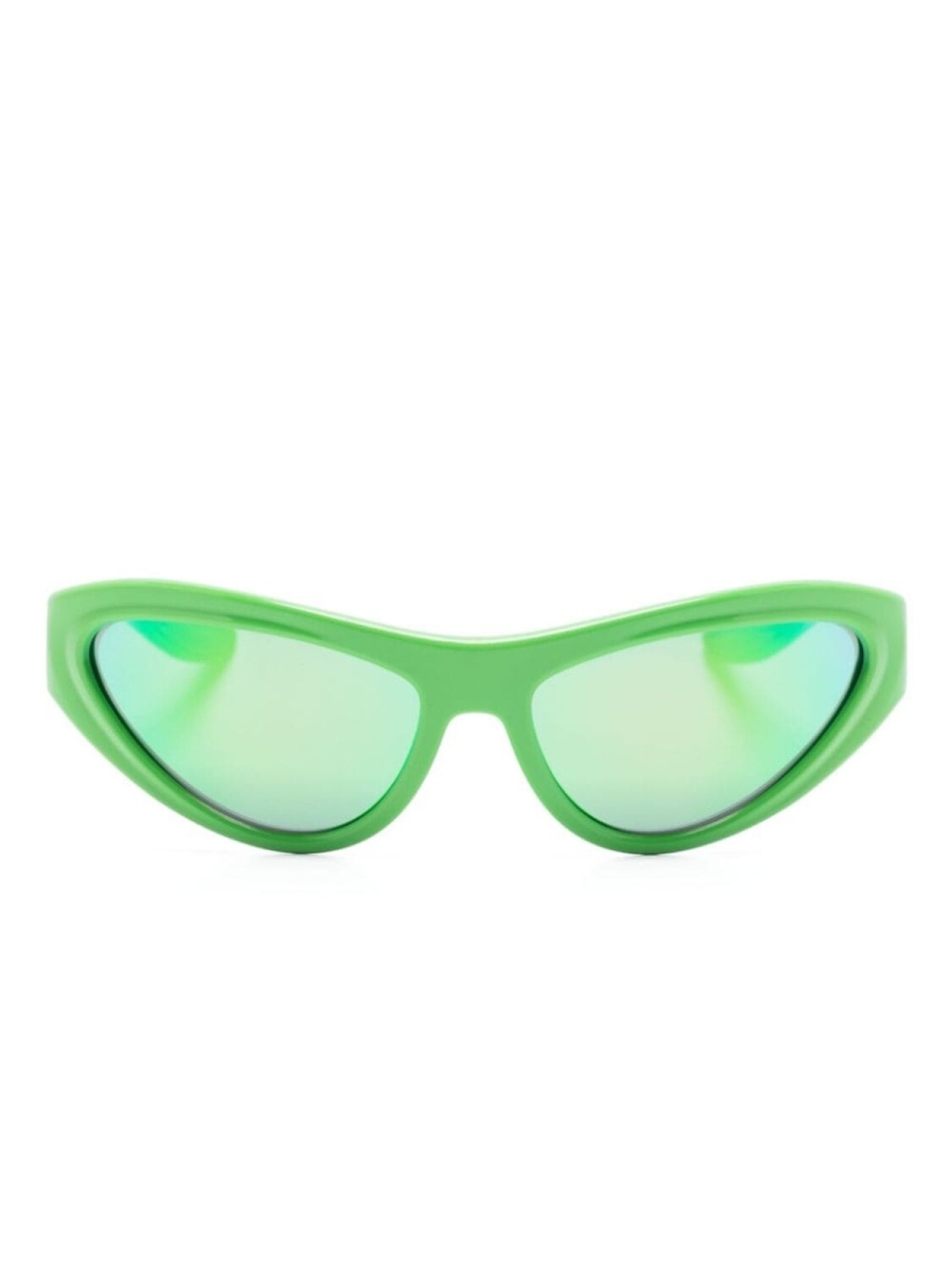 

Dolce & Gabbana Eyewear солнцезащитные очки-маска с эффектом градиента, зеленый