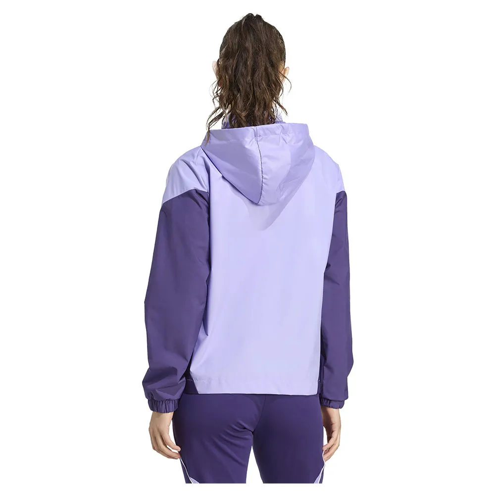 Куртка adidas Tiro 25 Competition All-Weather, фиолетовый — фото 2