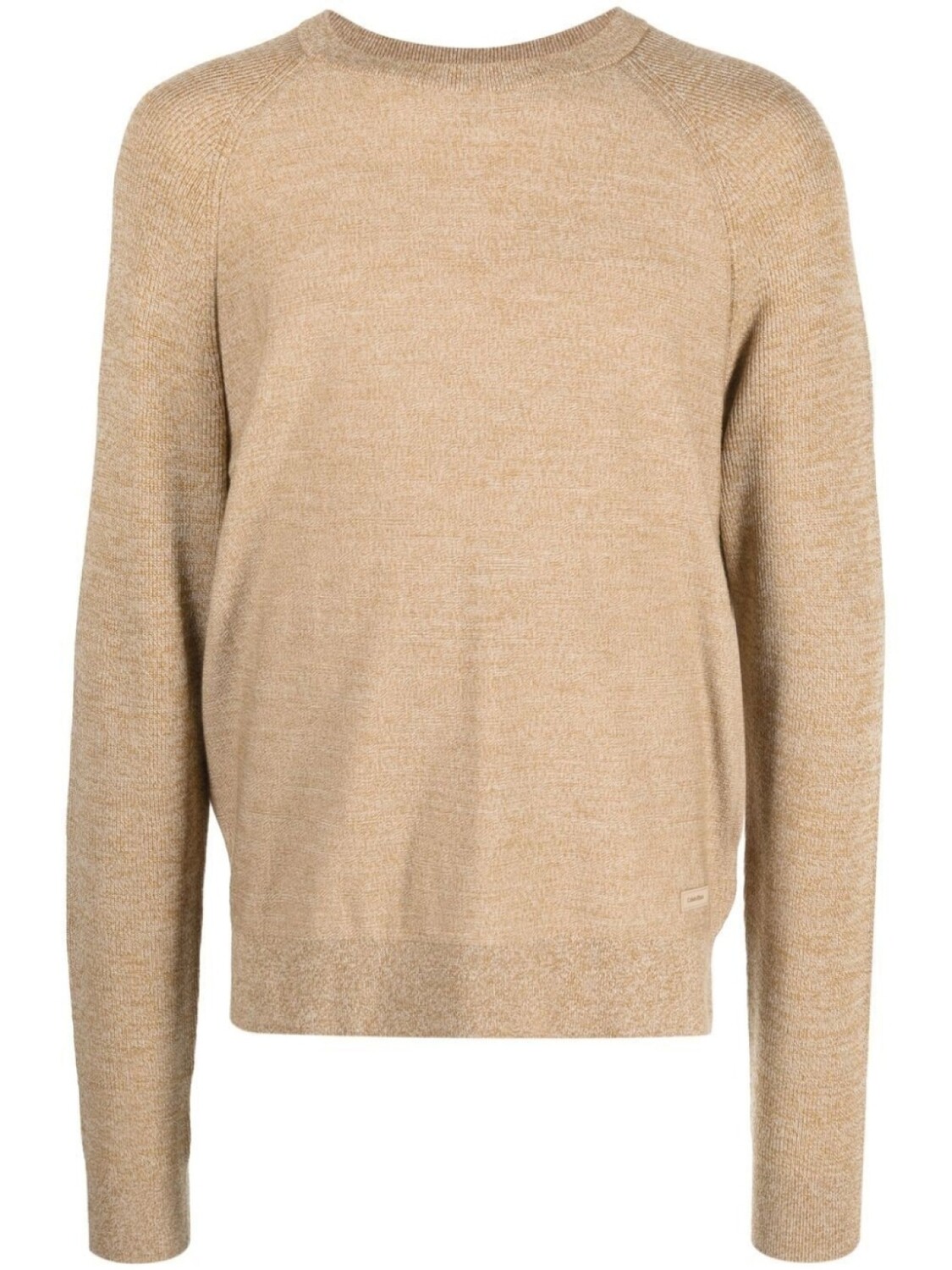 

Calvin Klein шерстяной джемпер Superior с круглым вырезом, коричневый