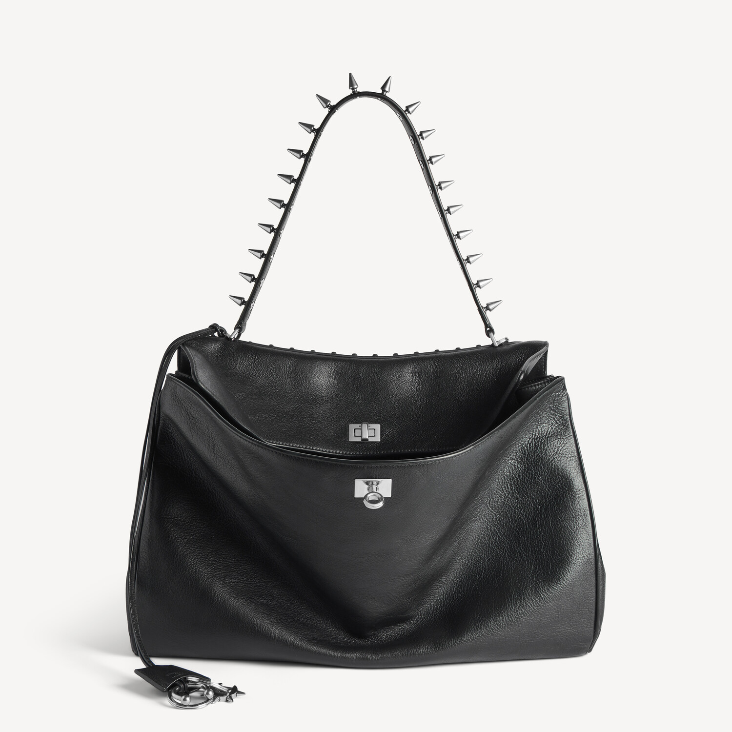 

Мужская большая сумка rodeo в черном цвете BALENCIAGA, черный