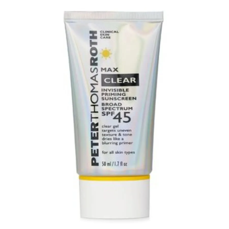 Солнцезащитный лосьон для лица Peter Thomas Roth Ladies Max Clear Invisible Priming SPF 45, 1,7 унции, уход за кожей 670367014905