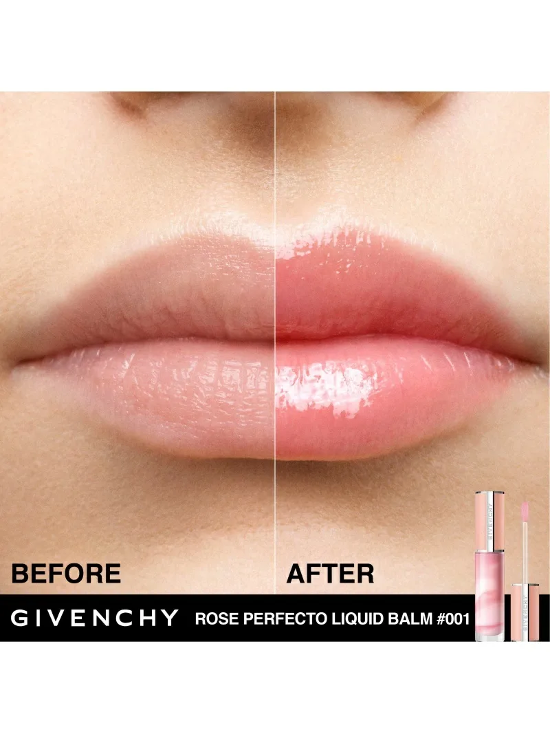 Блеск для губ Жидкий аромат Rose Perfect Givenchy Beauty, pink — фото 3