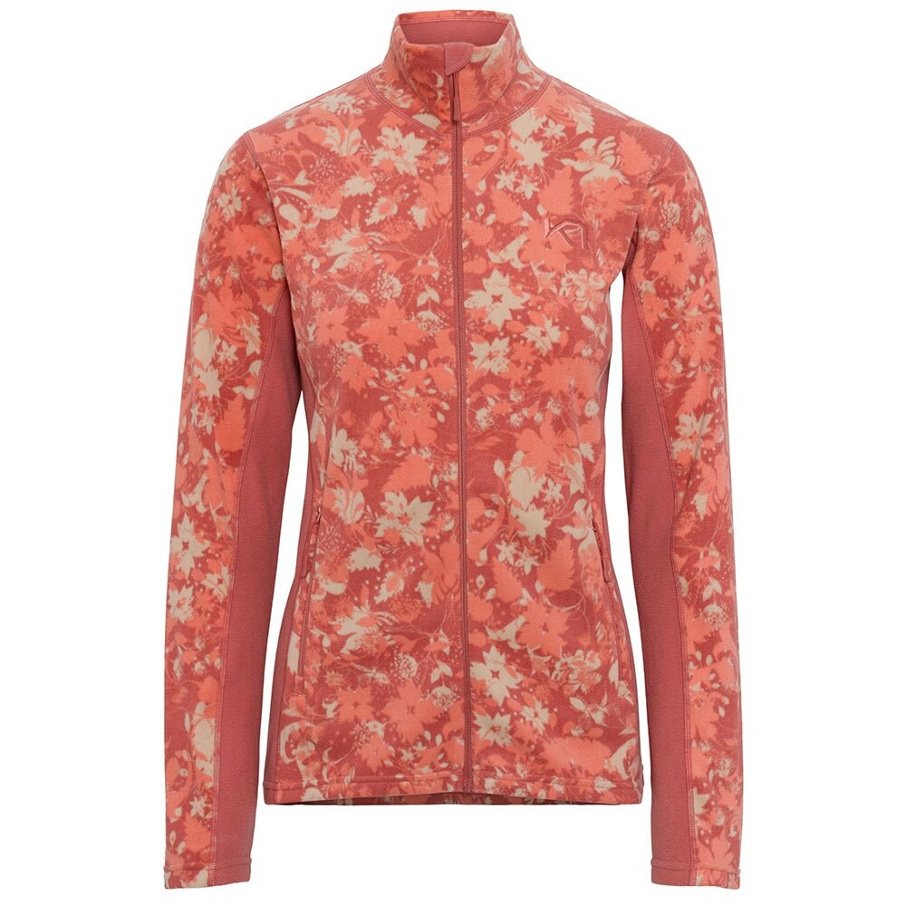 

Флис Kari Traa Thalena full zip, оранжевый