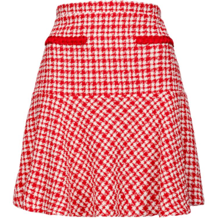 

PINKO FW23 Повседневная короткая юбка женская розовые