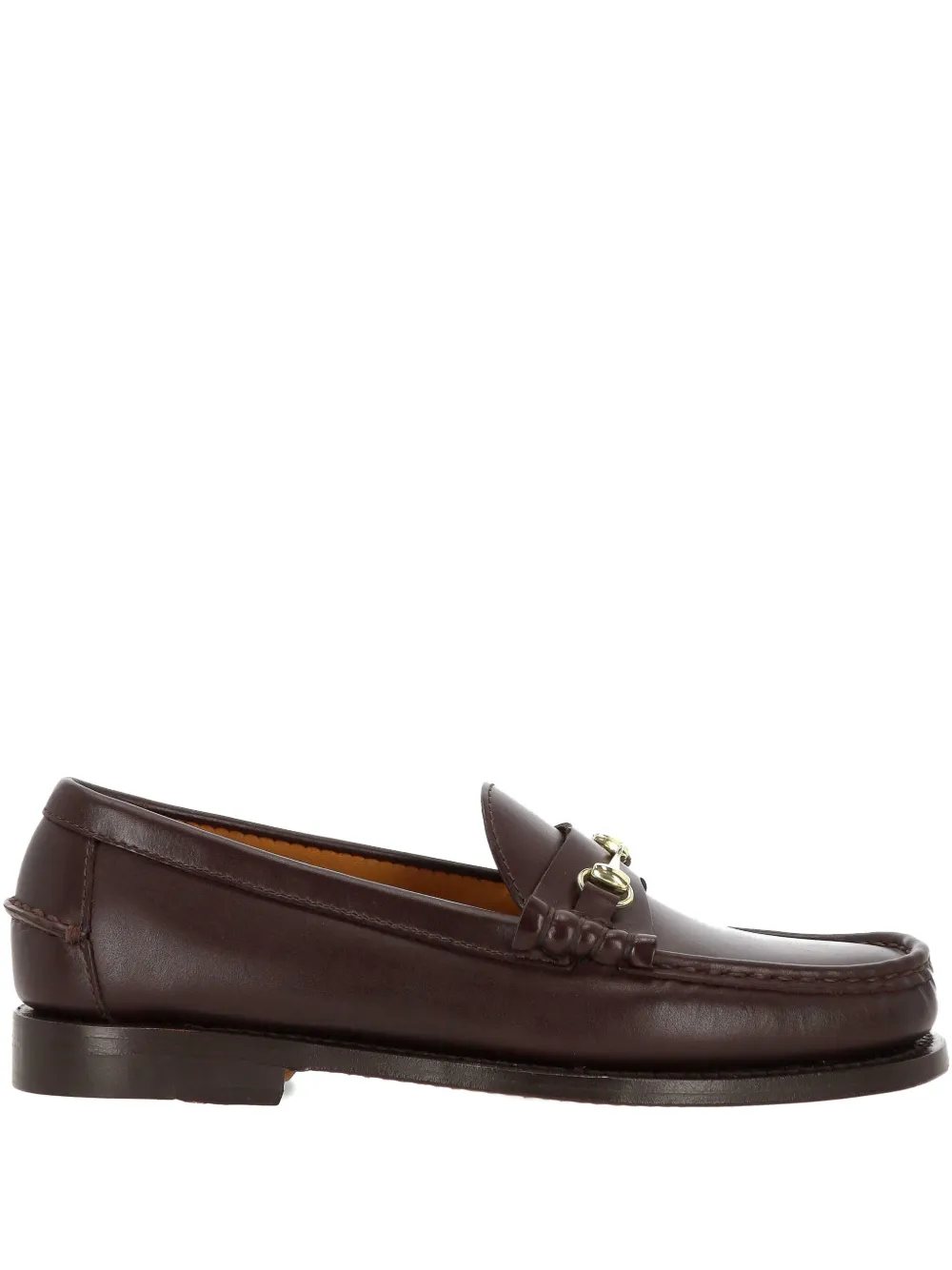 Лоферы с пряжкой Horsebit Sebago, коричневый