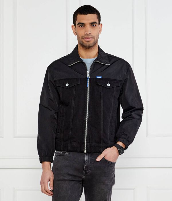 

Куртка-Бомбер boro251w1 Regular fit Hugo Blue, черный