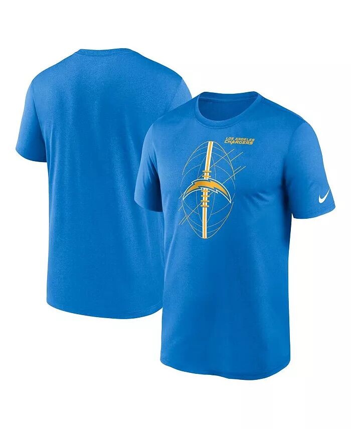 

Футболка мужская пудрово-синяя Los Angeles Chargers Legend Icon Performance Nike