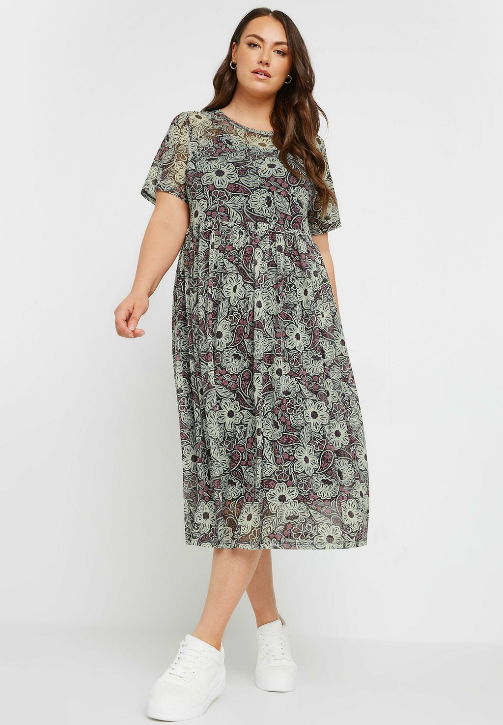 

Платье из джерси Yours Clothing, черный